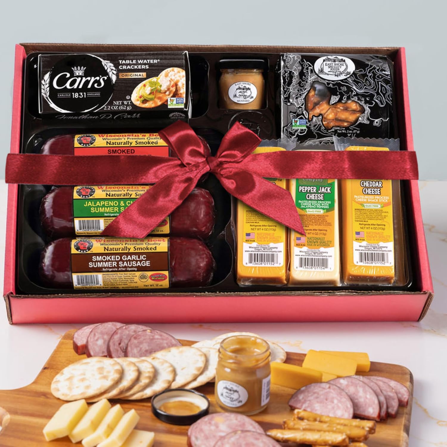 Wisconsin Cheese Company - Party Gift Box - Smoked Summer Sausages